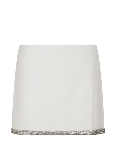 alice + olivia embellished mini skirt