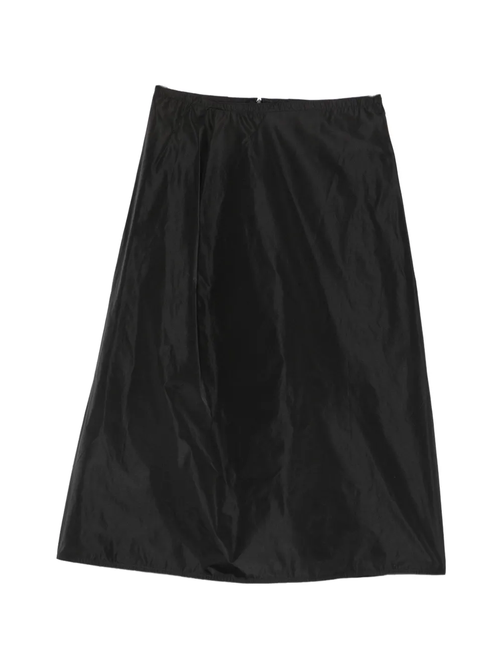 Sofie D'hoore pleated A-line midi skirt - Nero