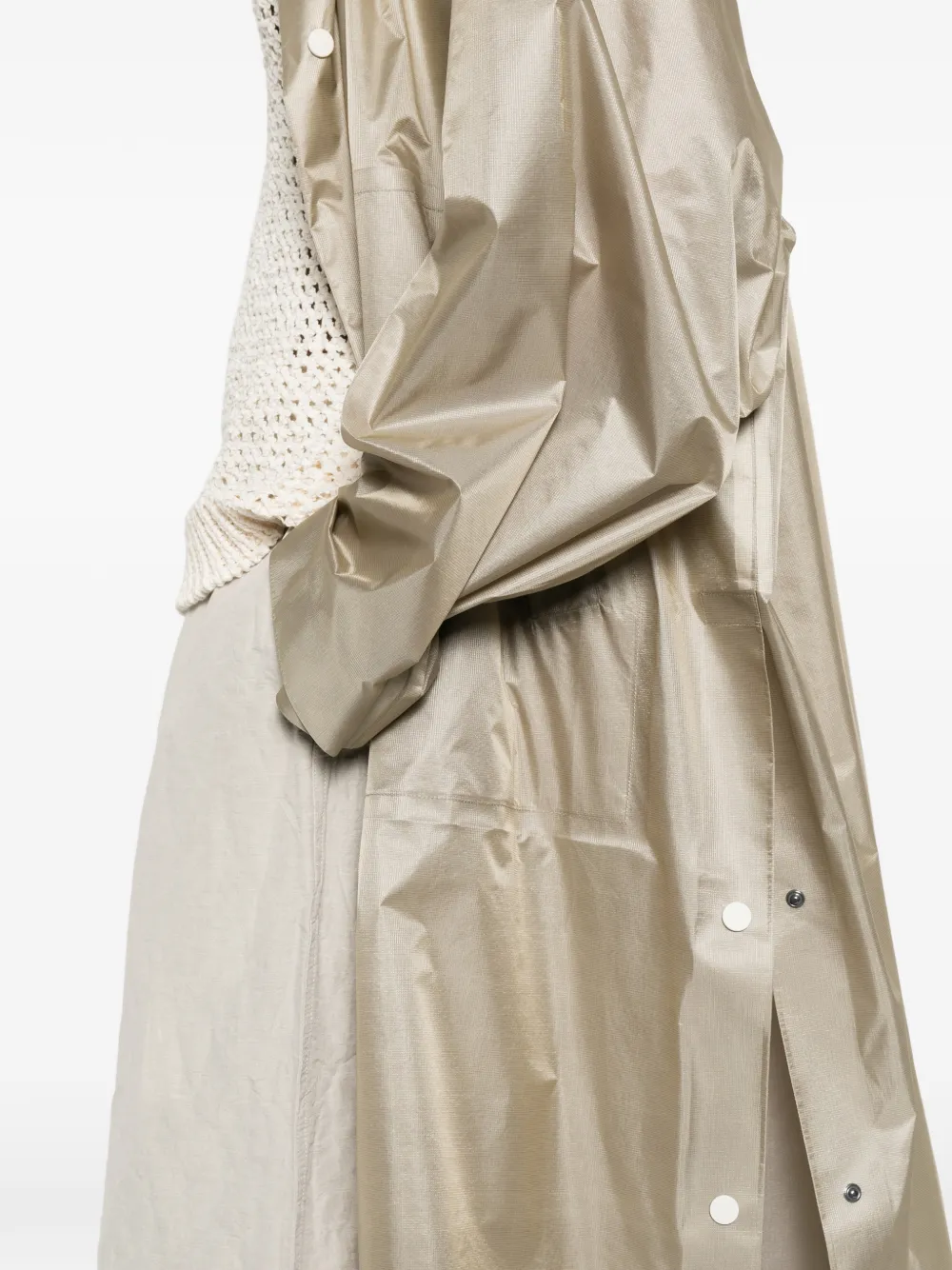 Sofie D'hoore Regenjas met capuchon Beige