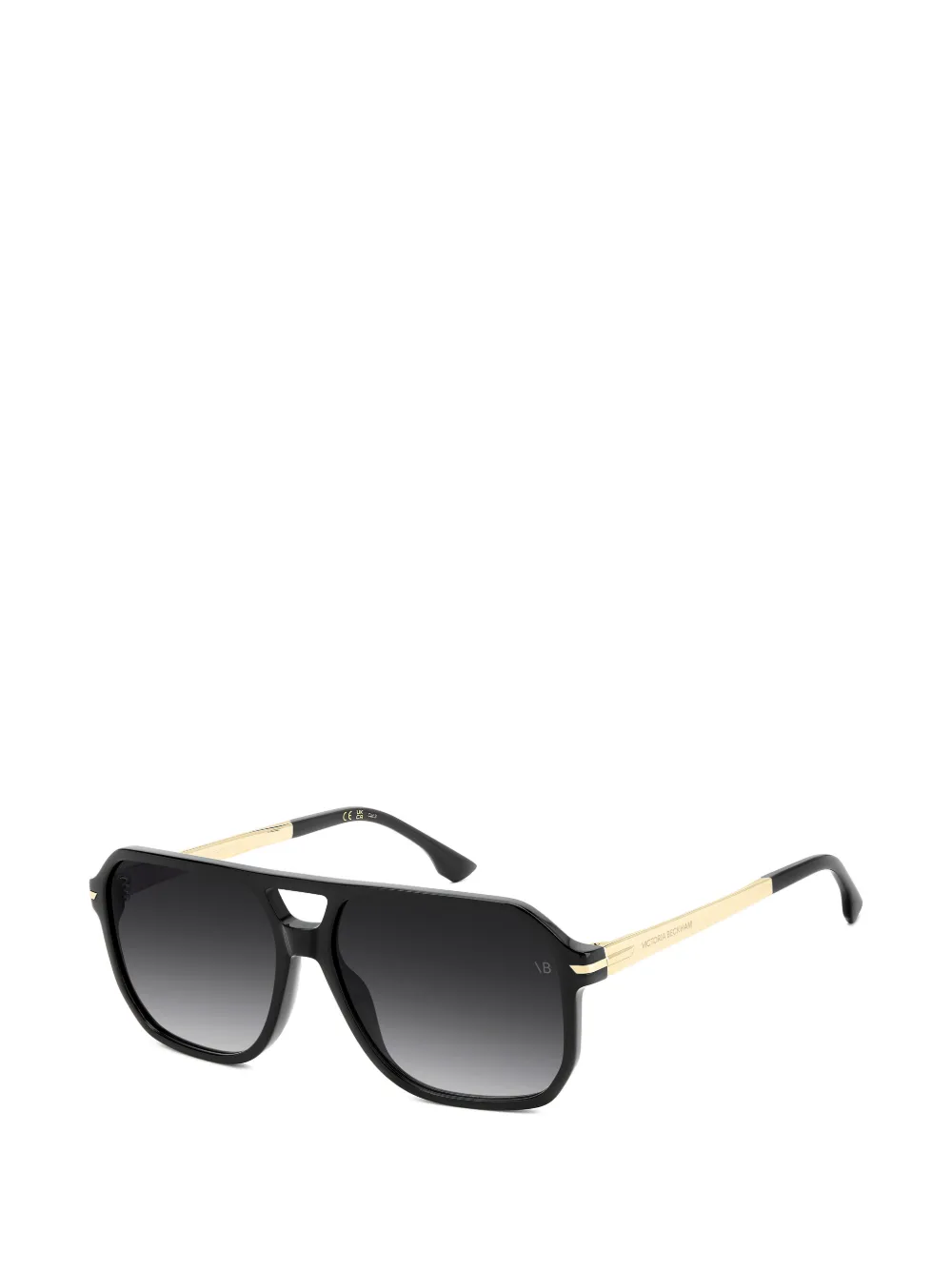Victoria Beckham Eyewear Zonnebril met piloten montuur Zwart