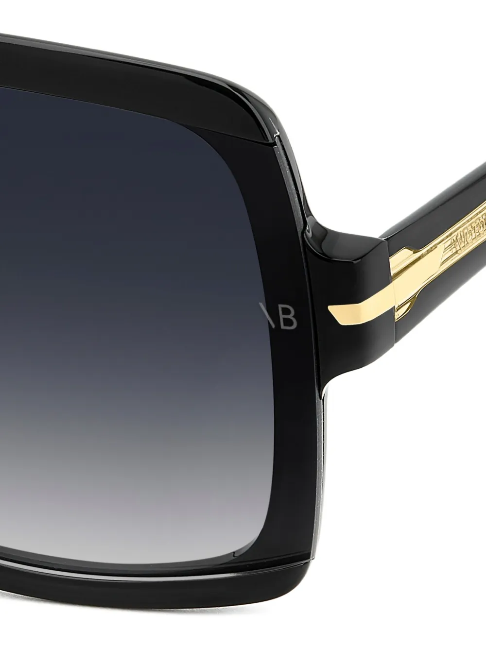 Victoria Beckham Eyewear Zonnebril met oversized montuur Zwart