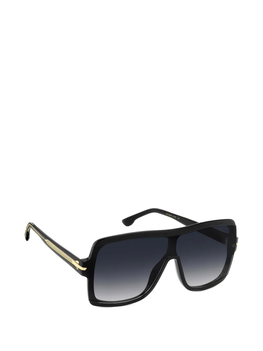 Victoria Beckham Eyewear Zonnebril met oversized montuur Zwart