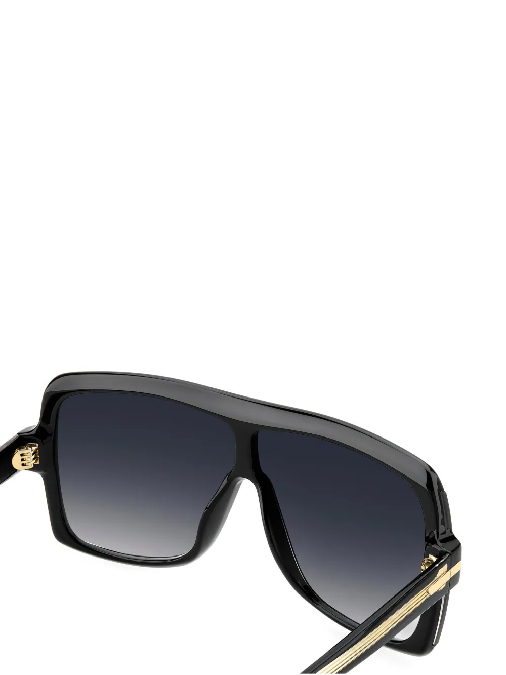 Victoria Beckham Eyewear Zonnebril met oversized montuur Zwart
