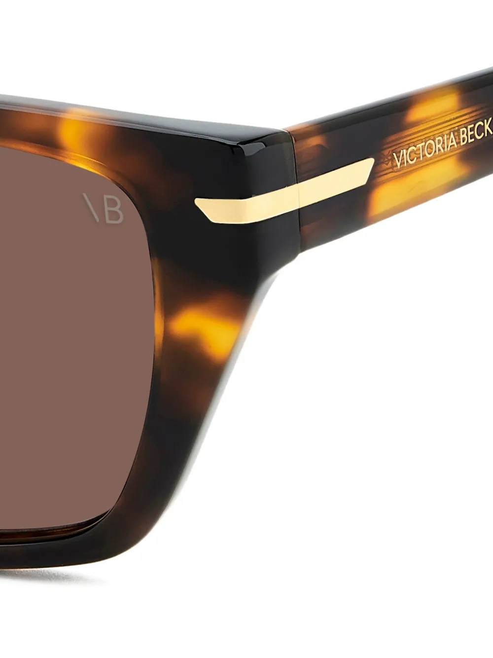 Victoria Beckham Eyewear Zonnebril met cat-eye montuur Bruin