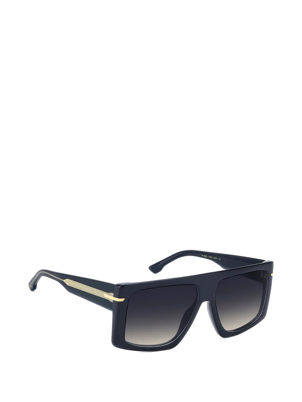 Victoria Beckham Eyewear Zonnebril met vierkant montuur Blauw