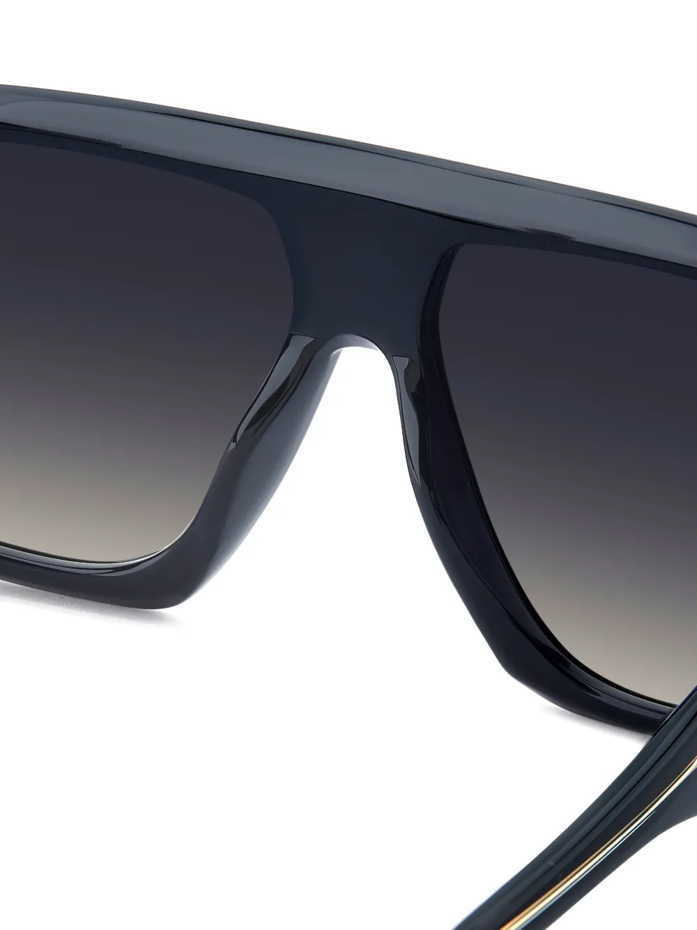 Victoria Beckham Eyewear Zonnebril met vierkant montuur Blauw