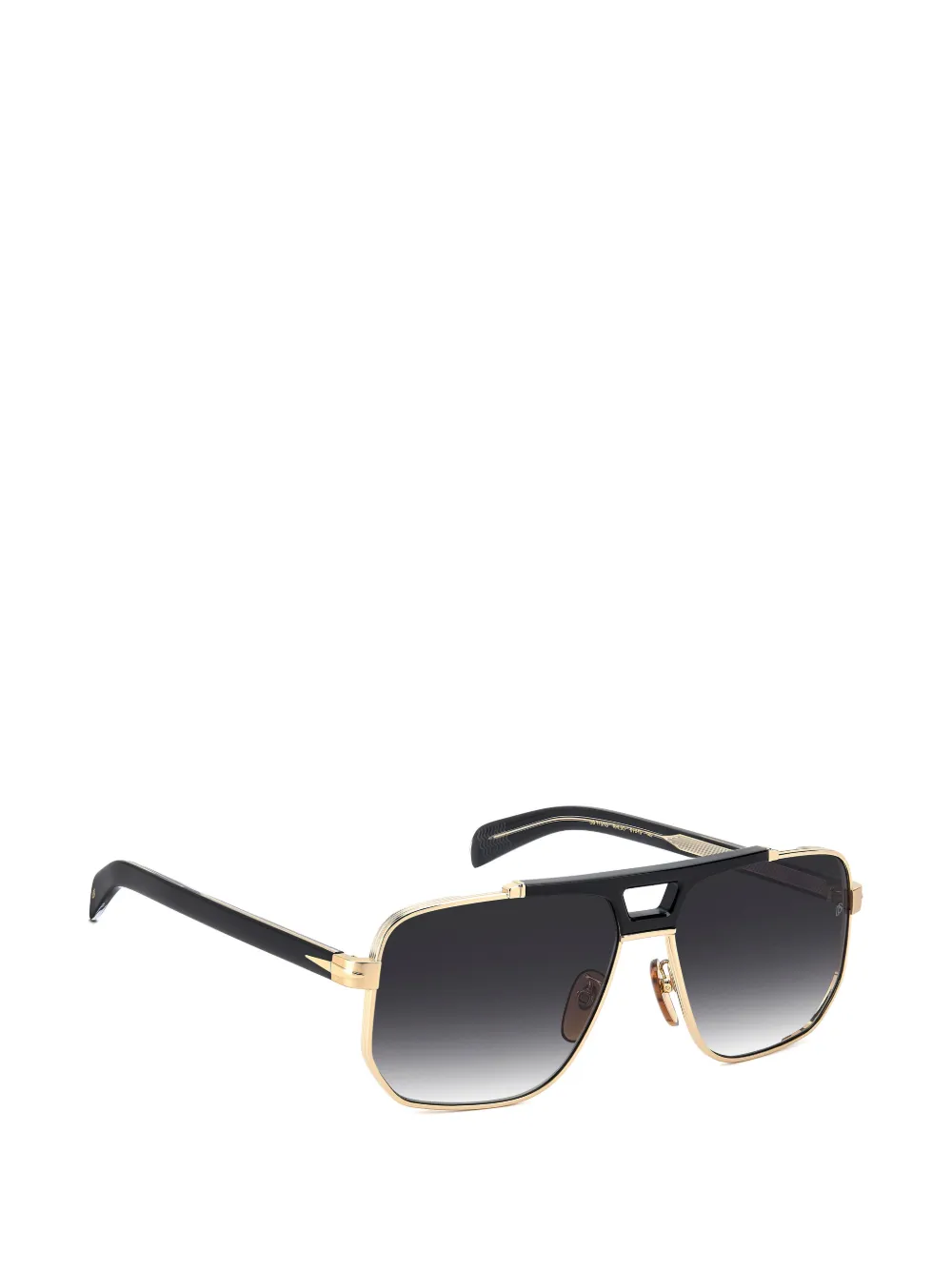 Eyewear by David Beckham Browline zonnebril Goud