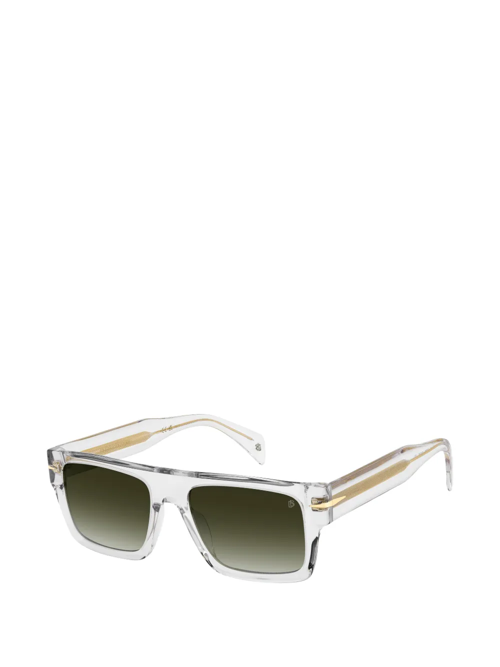  Eyewear By David Beckham Square-frame Sunglasses - White 