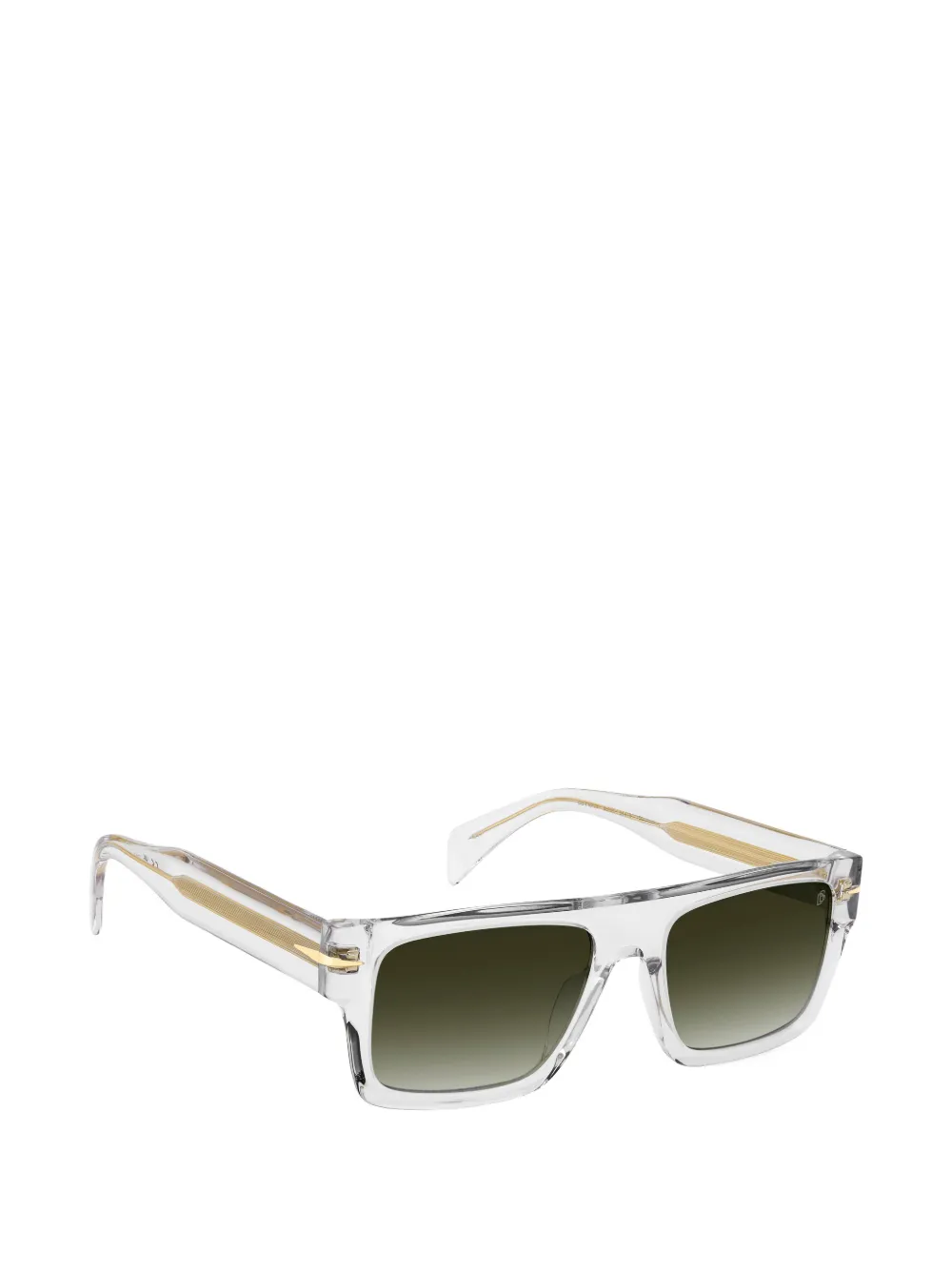  Eyewear By David Beckham Square-frame Sunglasses - White 