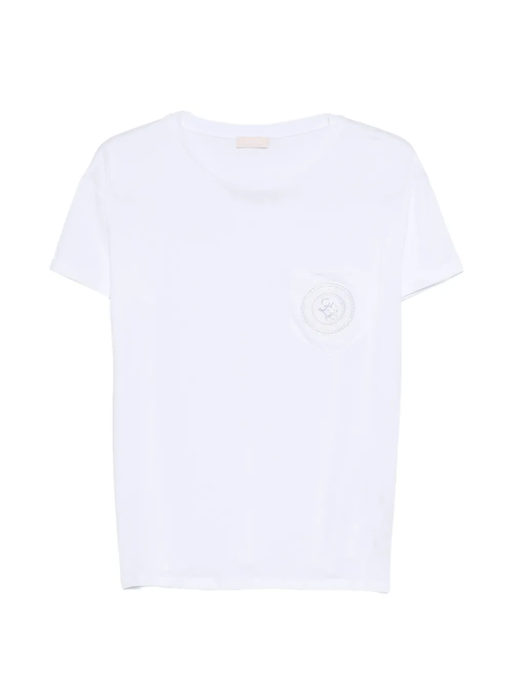 LIU JO T-Shirt mit Tasche - Weiß