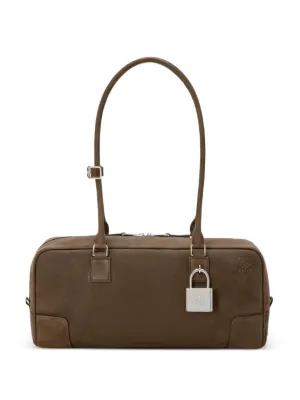 LOEWE Amazona 23 Leather Tote Bag | Brown | FARFETCH
