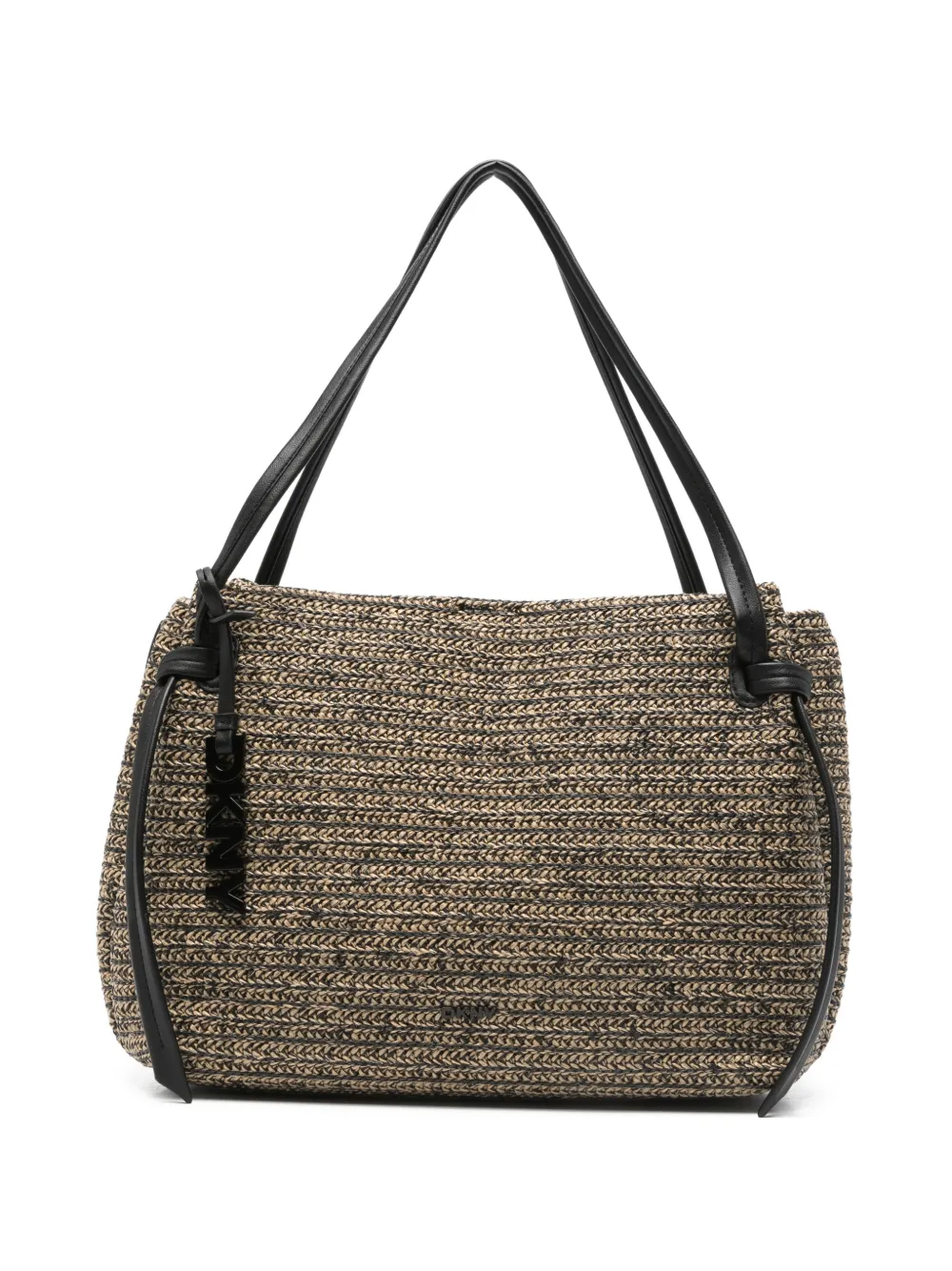 DKNY Aisling woven shoulder bag - Toni neutri
