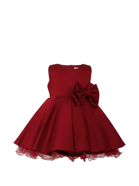 Tulleen vestido con detalle de moño