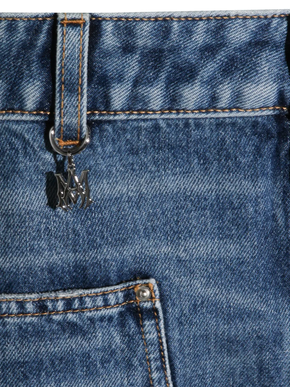 AMIRI Denim mini-rok Blauw