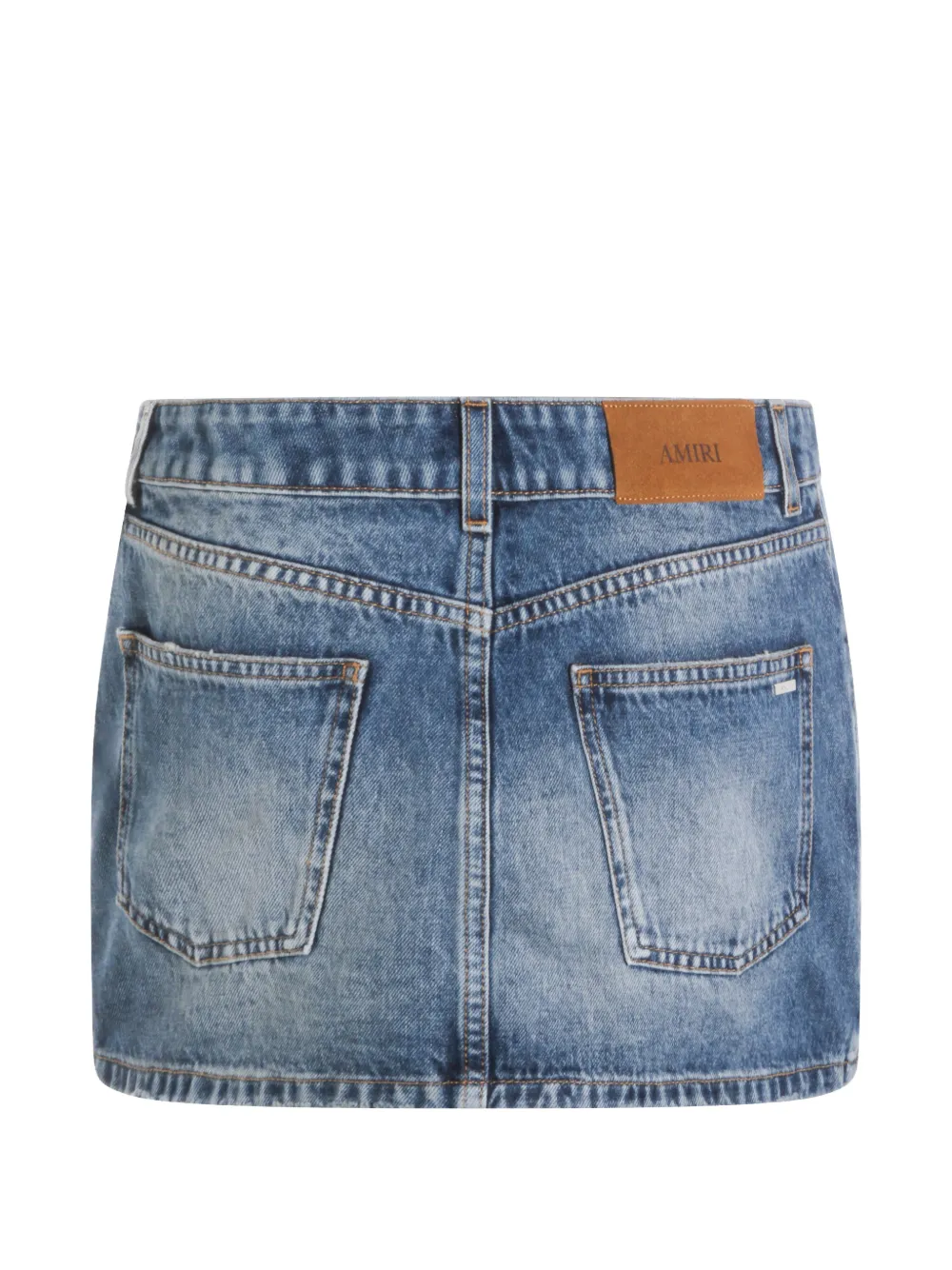 AMIRI Denim mini-rok Blauw