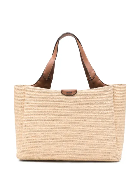 DKNY Willa woven tote bag