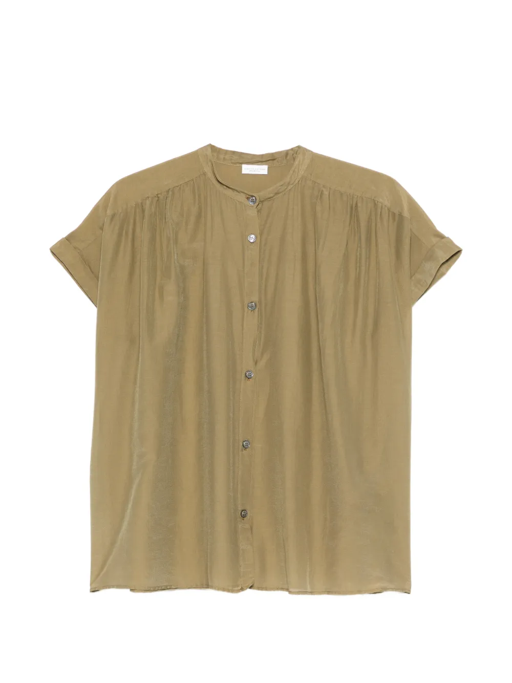 Roberto Collina Kurzärmeliges Sweatshirt - Grün