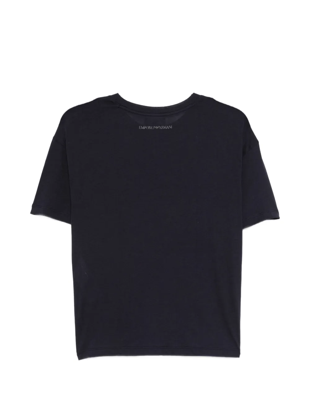 Emporio Armani T-shirt met grafische print Blauw