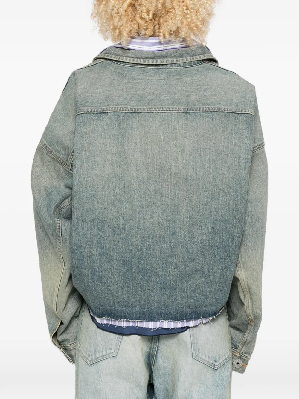 Maison MIHARA YASUHIRO Jas met knopen Blauw