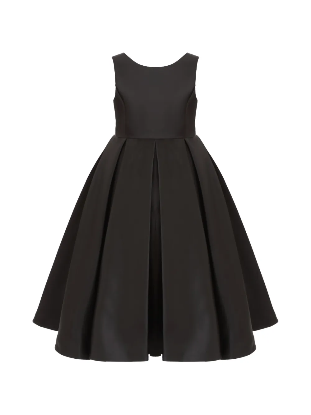 Tulleen bow-detail dress - Nero