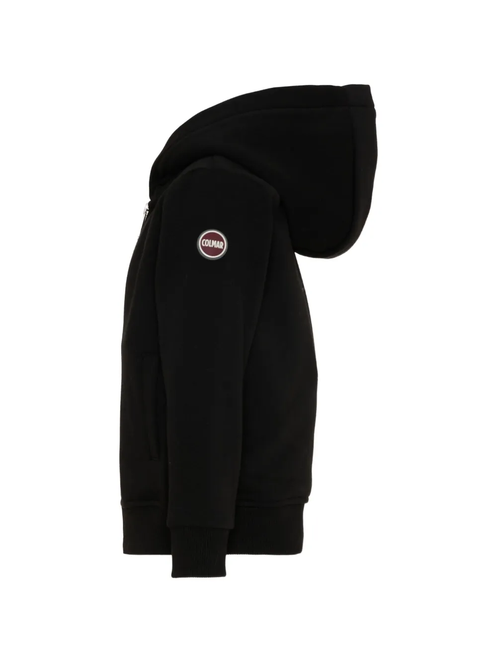  Colmar Kids Hooded Zip-up Sweatshirt - Black 