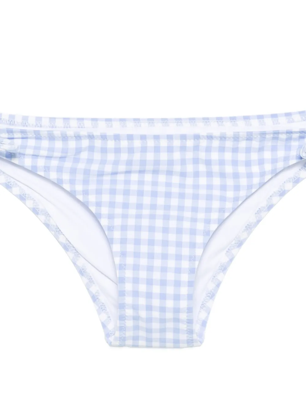  Mc2 Saint Barth Kids Holly Cherry Floral Bikini - Blue 