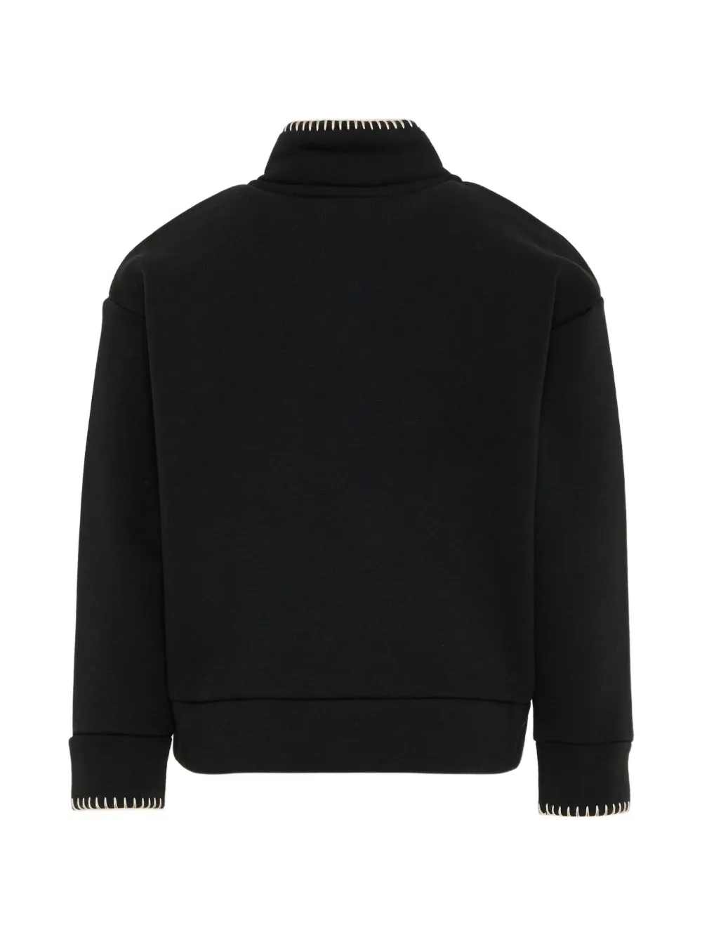  Colmar Kids Mock-neck Sweatshirt - Black 