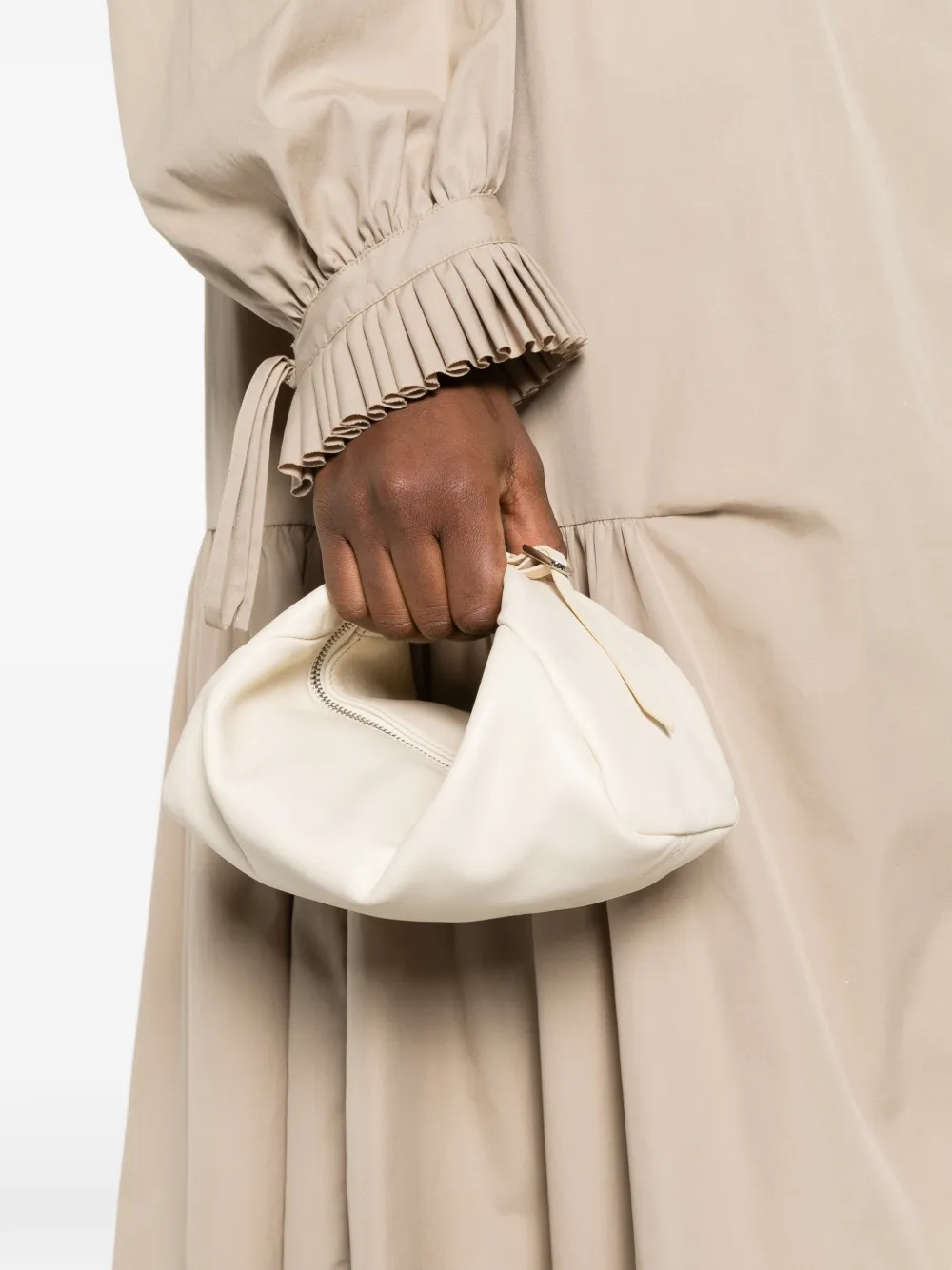  Minobossi Joy Leather Tote Bag - Neutrals 