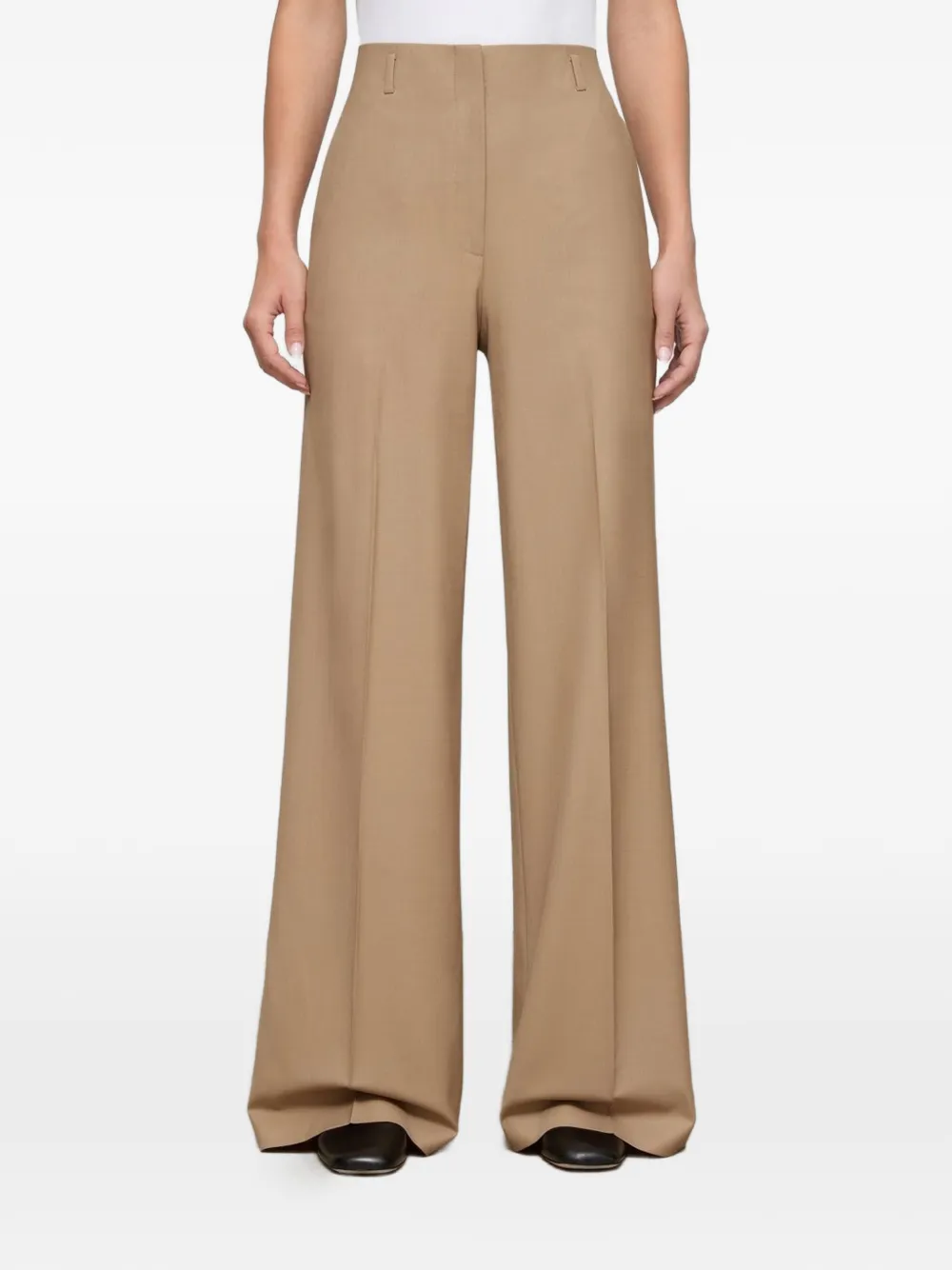  Lafayette 148 Wide-leg Trousers - Brown 