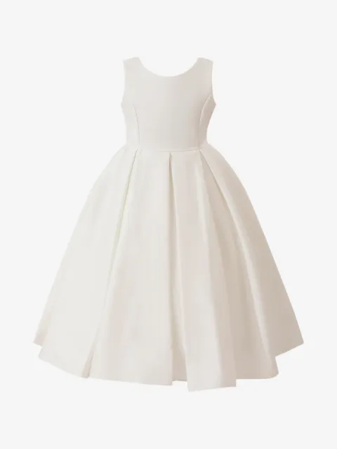 Tulleen robe sans manches à détails de nœuds