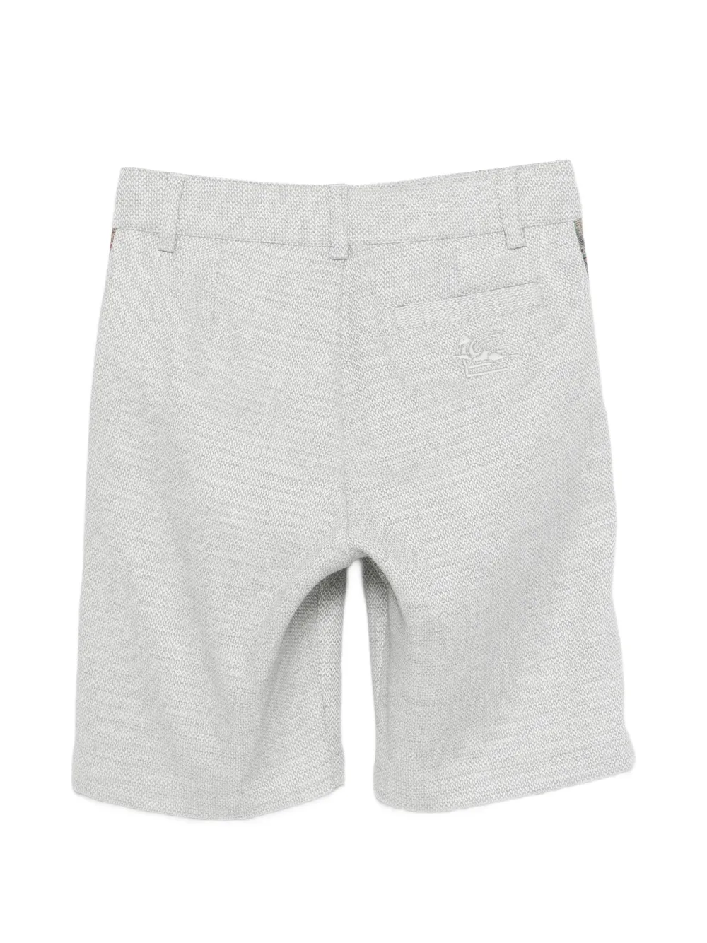 ETRO KIDS Shorts met paisley-print Grijs