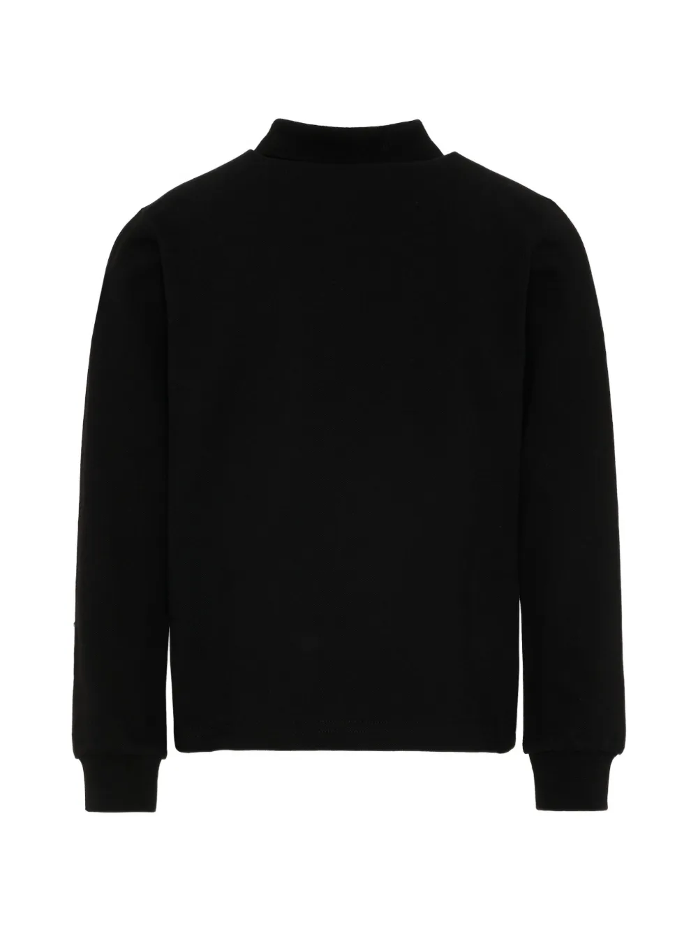 Button Long-Sleeve Polo Shirt
