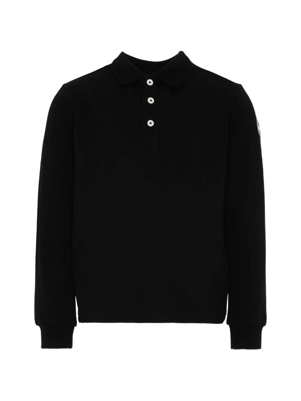 Colmar Kids button long-sleeve polo shirt - Nero