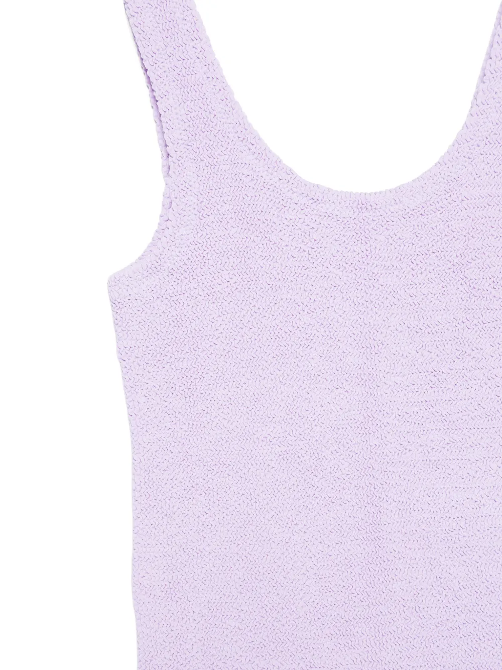  Mc2 Saint Barth Kids Taina Textured Dress - Purple 