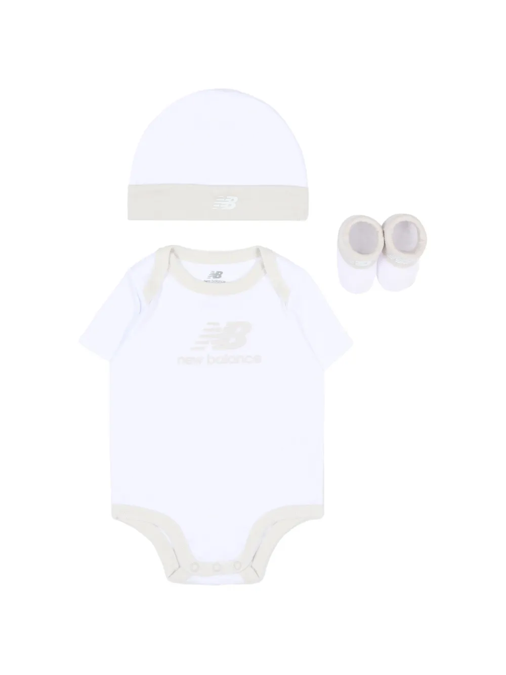 New Balance Kids logo babywear set - Weiß