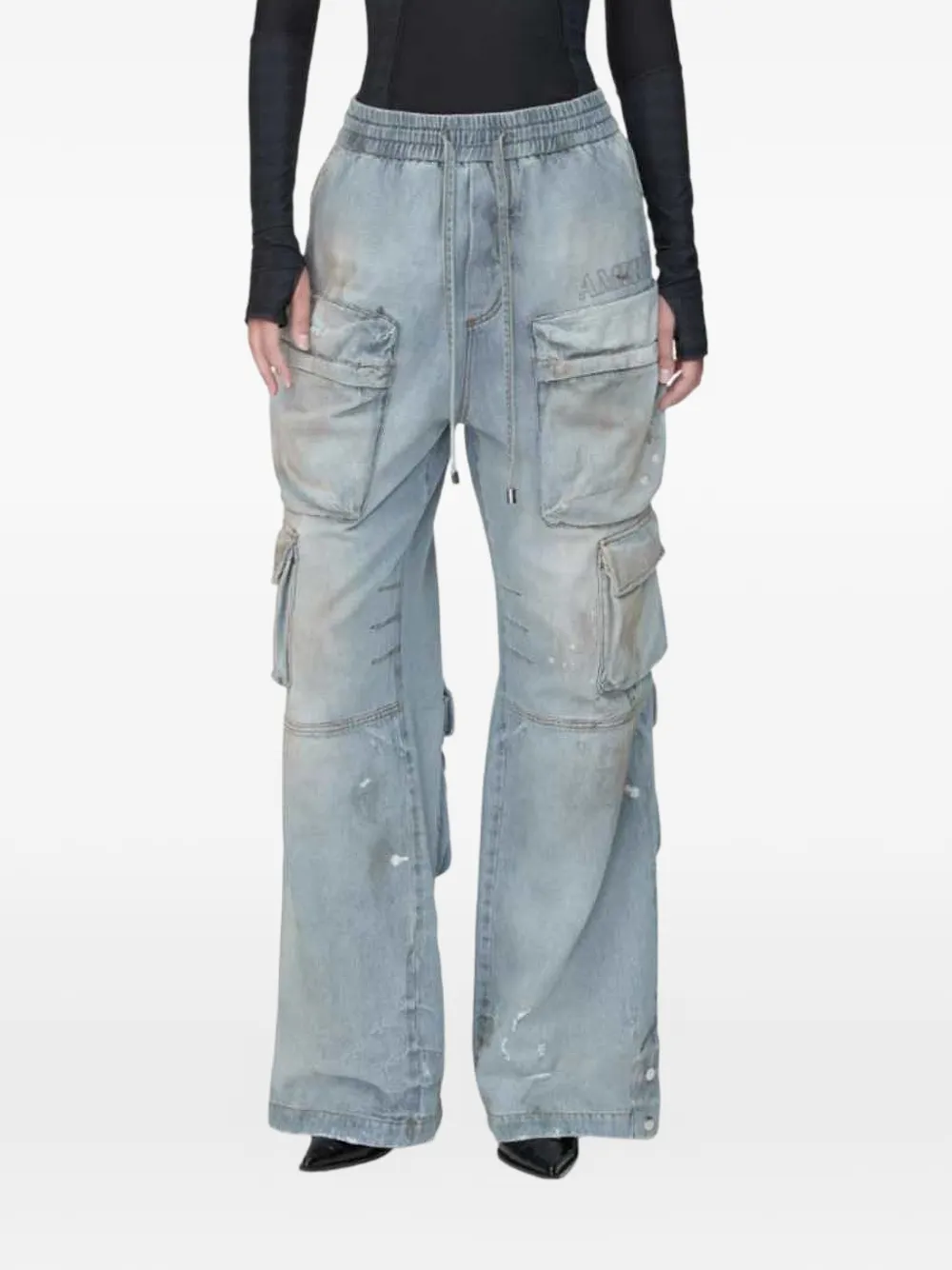 AMIRI Cargo jeans Blauw