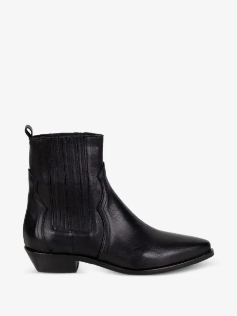 IMMA point-toe leather boots