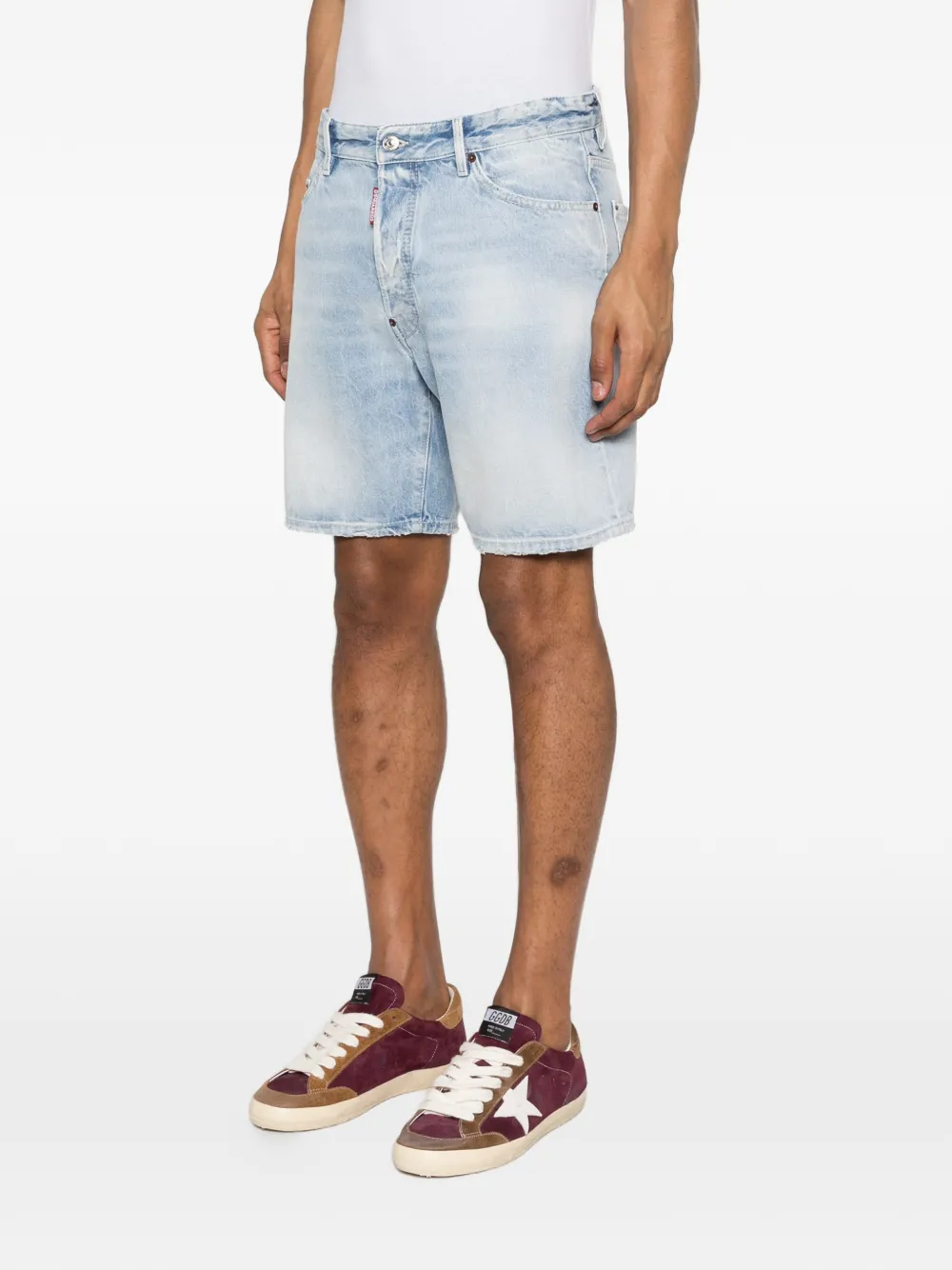 DSQUARED2 Denim shorts Blauw
