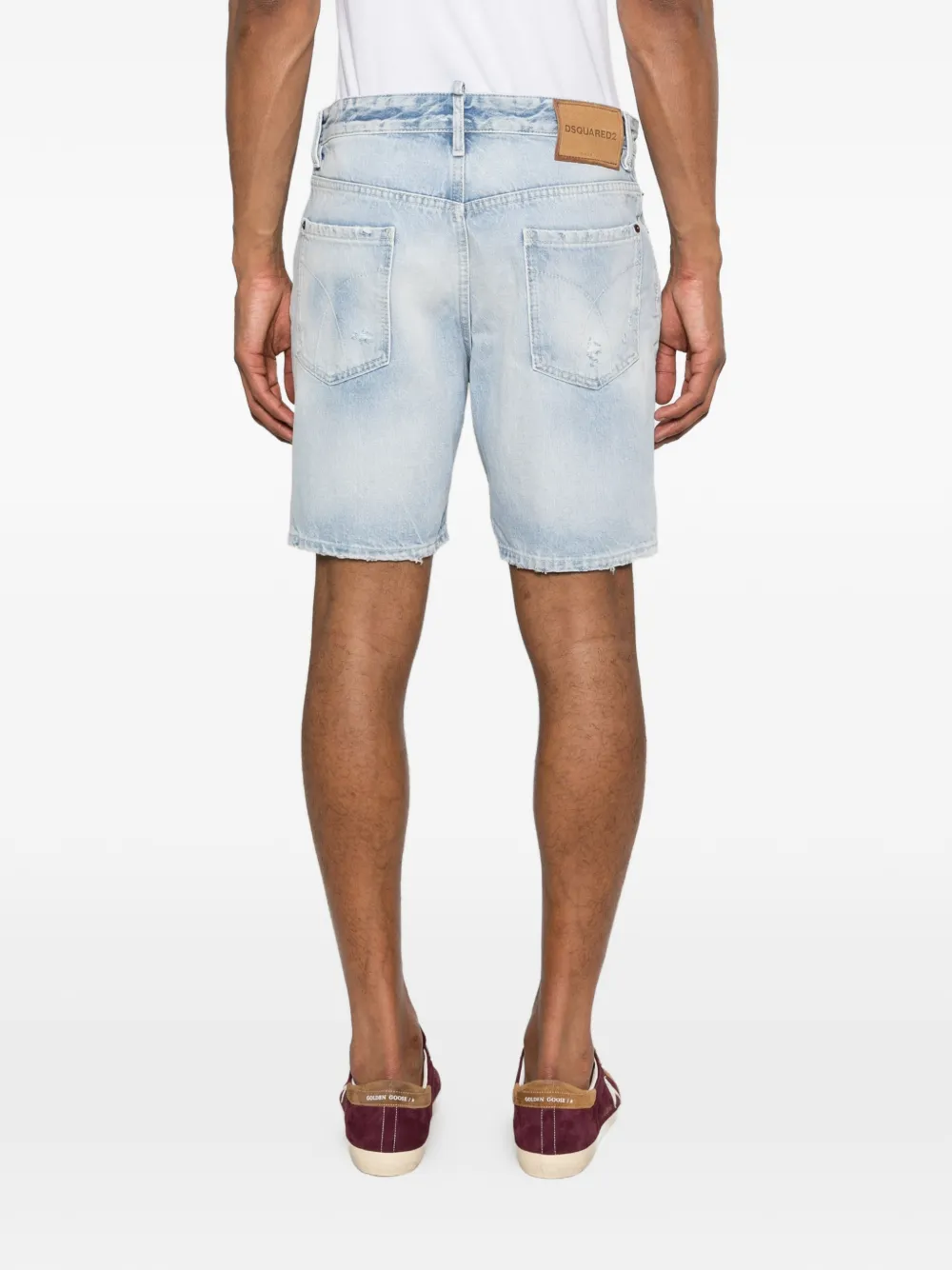 DSQUARED2 Denim shorts Blauw