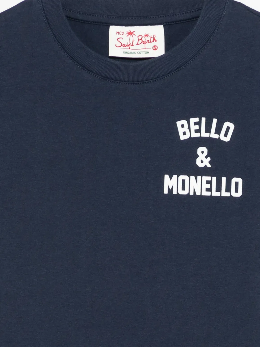  Mc2 Saint Barth Kids Portland T-shirt - Blue 