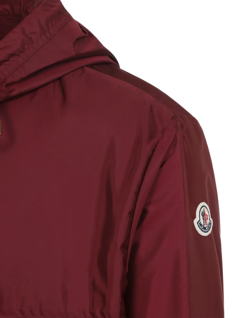 Moncler Jas met capuchon Rood