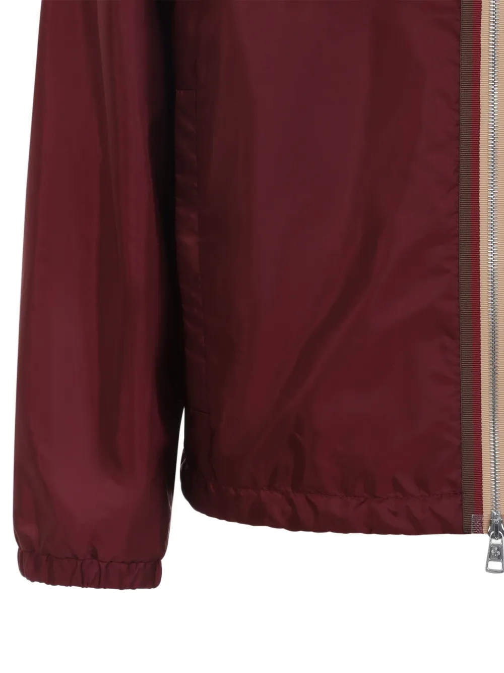 Moncler Jas met capuchon Rood
