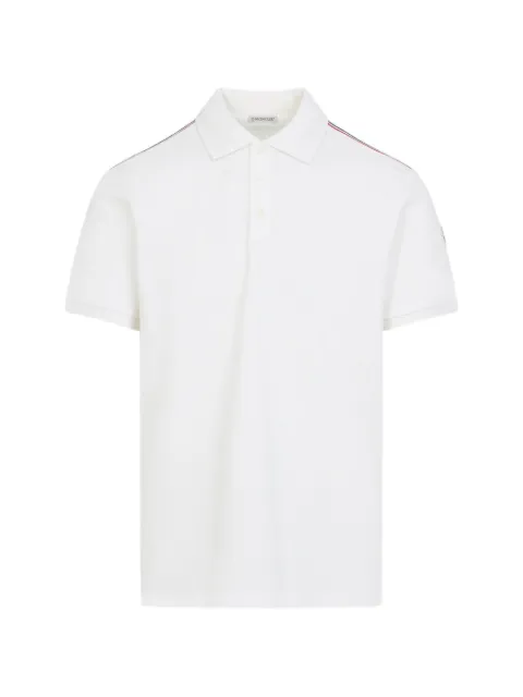 Moncler stripe polo shirt