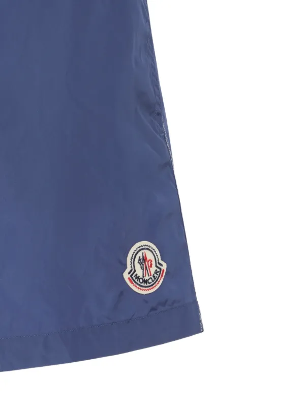 Moncler ロゴ トランクス水着 | ブルー | FARFETCH JP