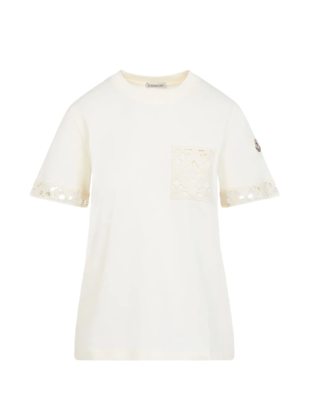 Moncler T-shirt Beige