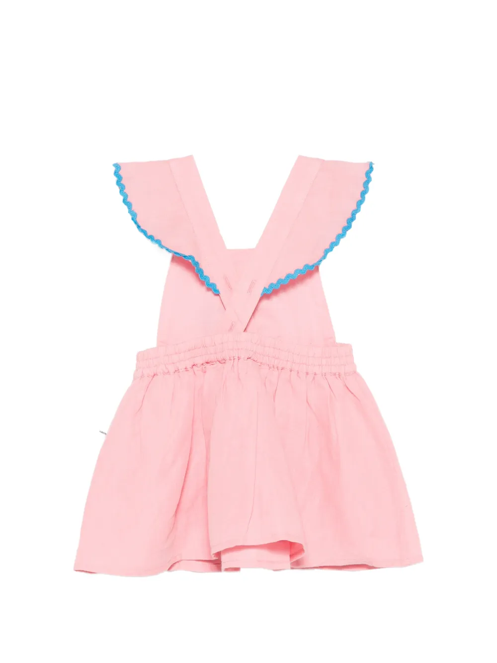 Stella McCartney Kids Tweedelige jurk set met ruches Roze