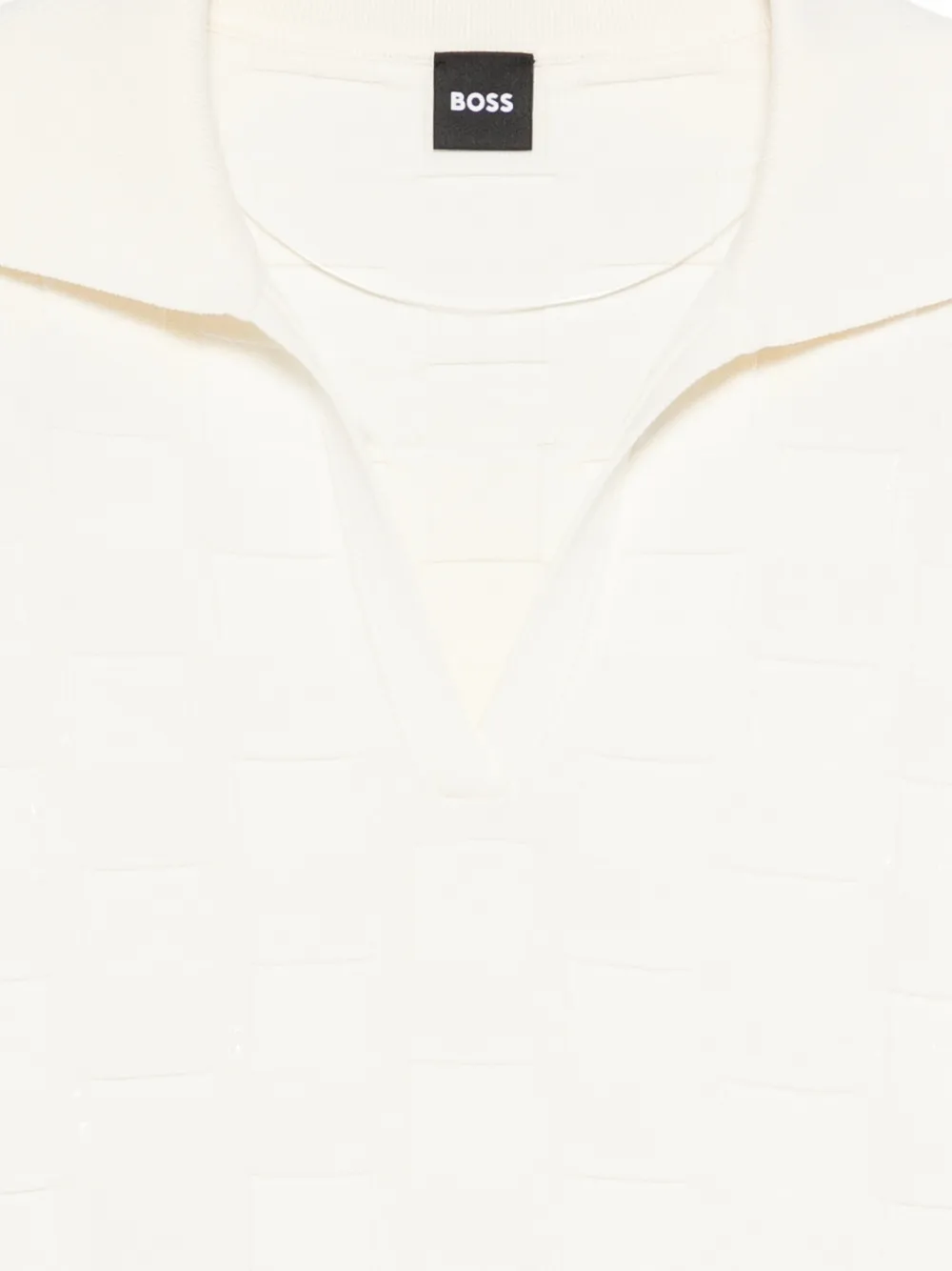 Boss Fapavero Short-sleeve V-neck T-shirt - Neutrals 