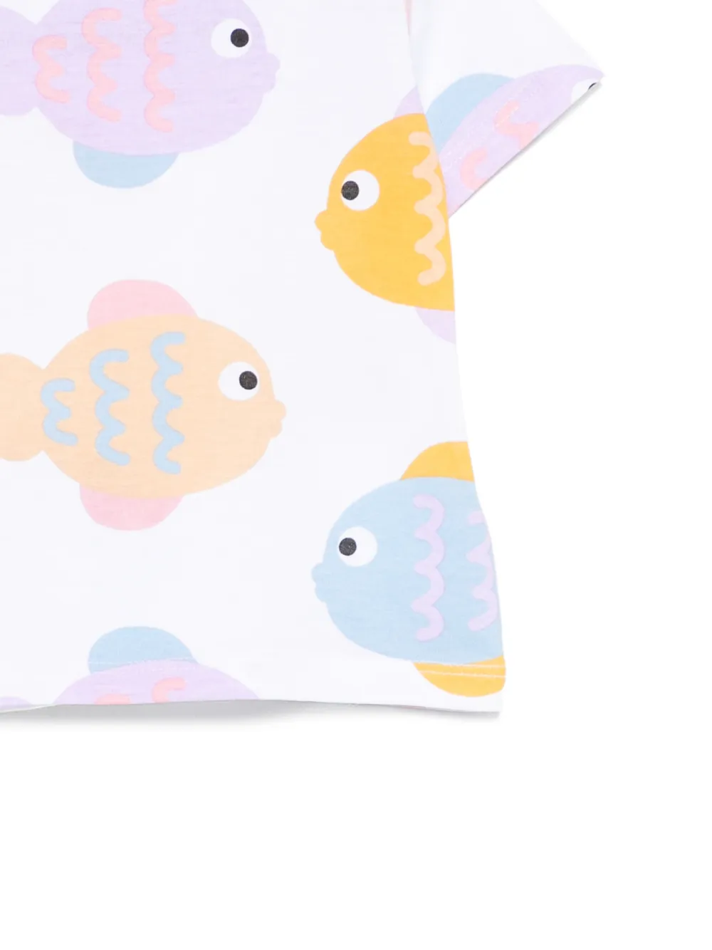 Fish-Print T-Shirt