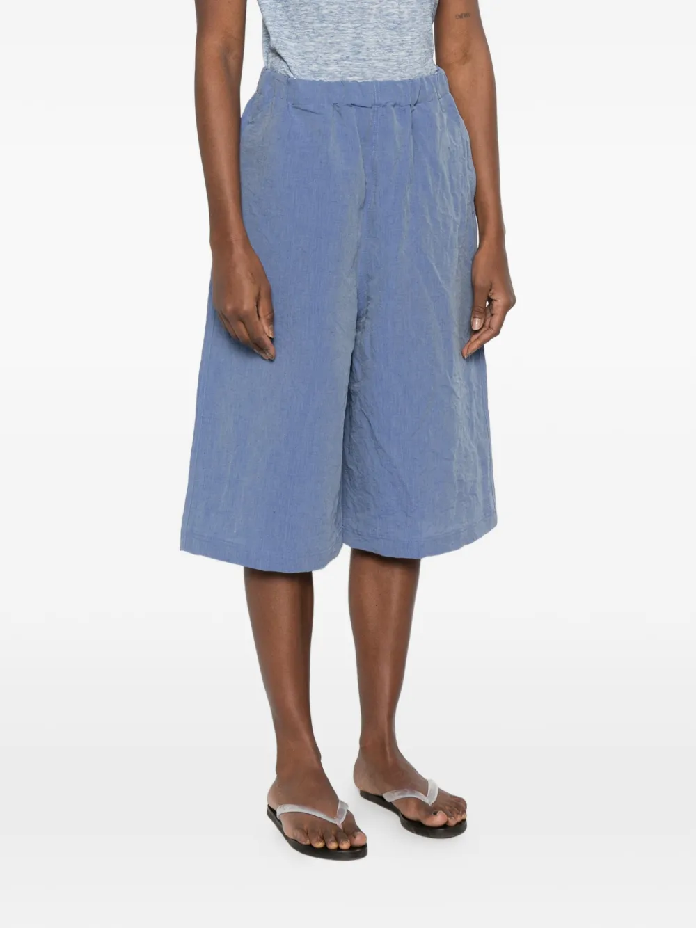  Sofie D'hoore Elasticated-waist Shorts - Blue 