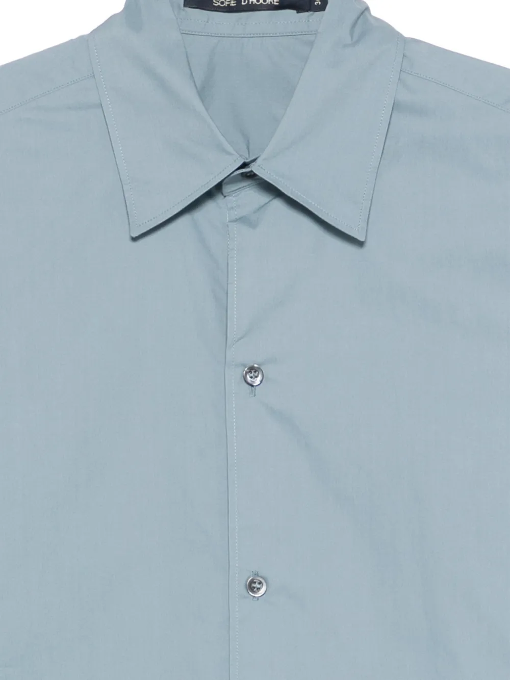  Sofie D'hoore Boca Buttoned Collared Shirt - Blue 